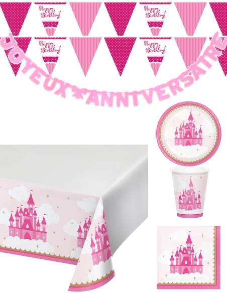 HappyTaart.nl Disney prinsessen Sneeuwwitje verjaardagsdecoratiepakket - 1