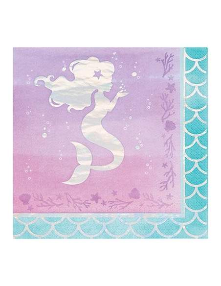 HappyTaart.nl Zeemeermin verjaardagsdecoratiepakket Ariel de kleine zeemeermin Disney prinses - 6