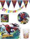 HappyTaart.nl Spiderman Marvel Superheld Verjaardagsdecoratiepakket - 1