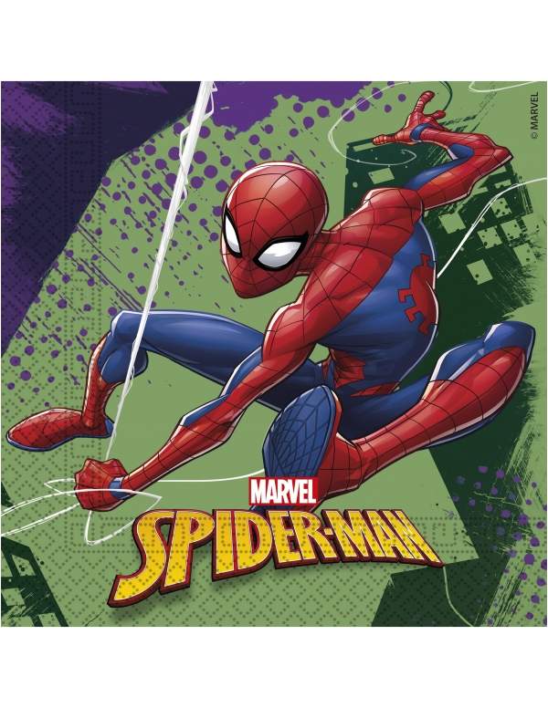 HappyTaart.nl Spiderman Marvel Superheld Verjaardagsdecoratiepakket - 3