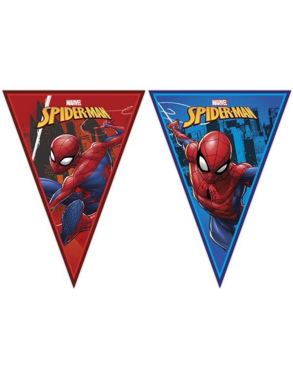 HappyTaart.nl Spiderman Marvel Superheld Verjaardagsdecoratiepakket - 4