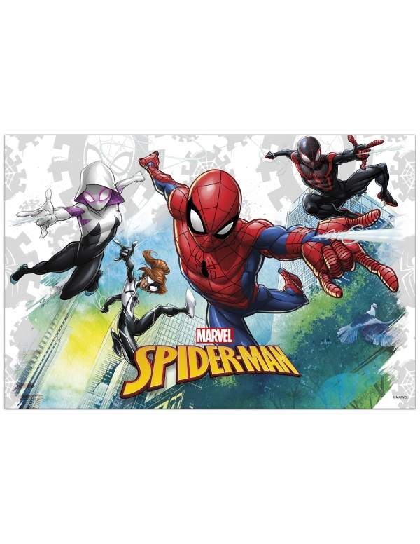 HappyTaart.nl Spiderman Marvel Superheld Verjaardagsdecoratiepakket - 5