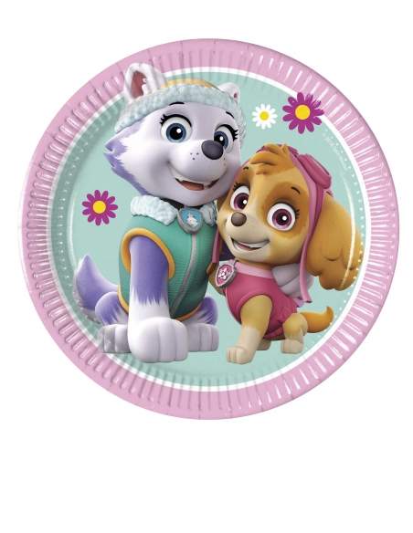 HappyTaart.nl Paw Patrol meisje verjaardagsdecoratiepakket Skye en Everest - 2