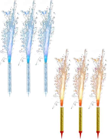 HappyTaart.nl 3 Vuurwerkfonteinkaars - 1