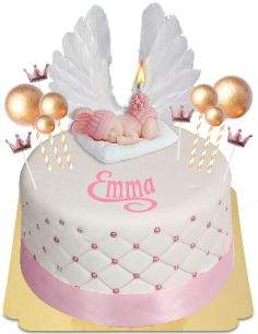 HappyTaart.nl Glutenvrije, biologische en vegetarische baby geboortetaart - 28