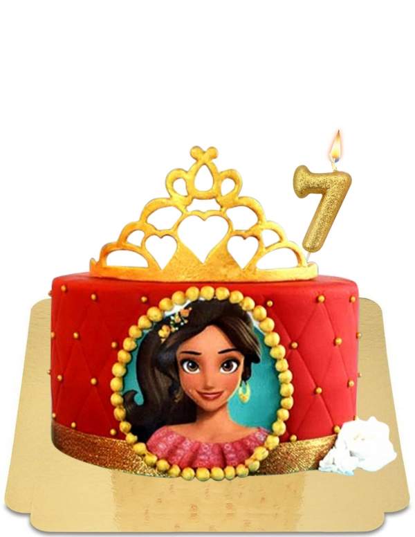  Vegan Disney prinses Elena taart, glutenvrij - 156