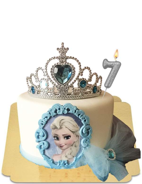  Vegan portret en kroon Frozen cake, glutenvrij - 274