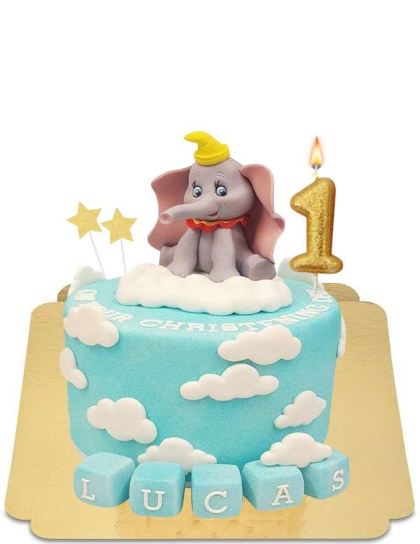  Veganistische baby Dumbo-cake, glutenvrij - 121