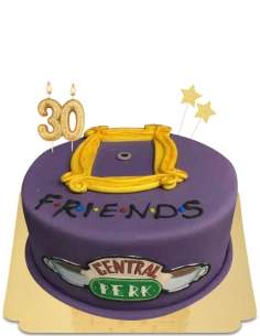 Friends Central perk cake, het mythische vegan café, glutenvrij - 83