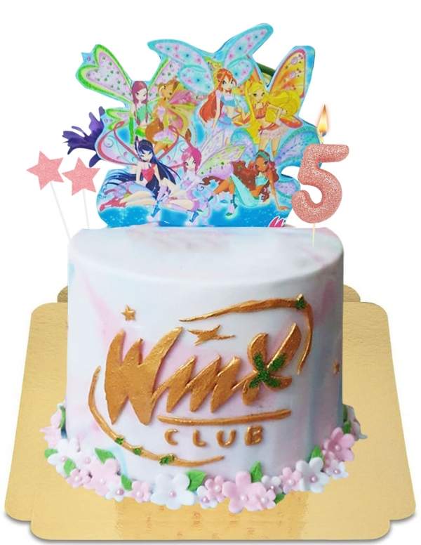  Winx Club cake, vegan magische feeën, glutenvrij - 124