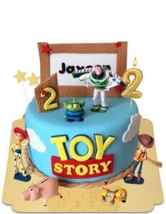 Toy Story Cake Buzz Lightyear vegan, glutenvrij - 1