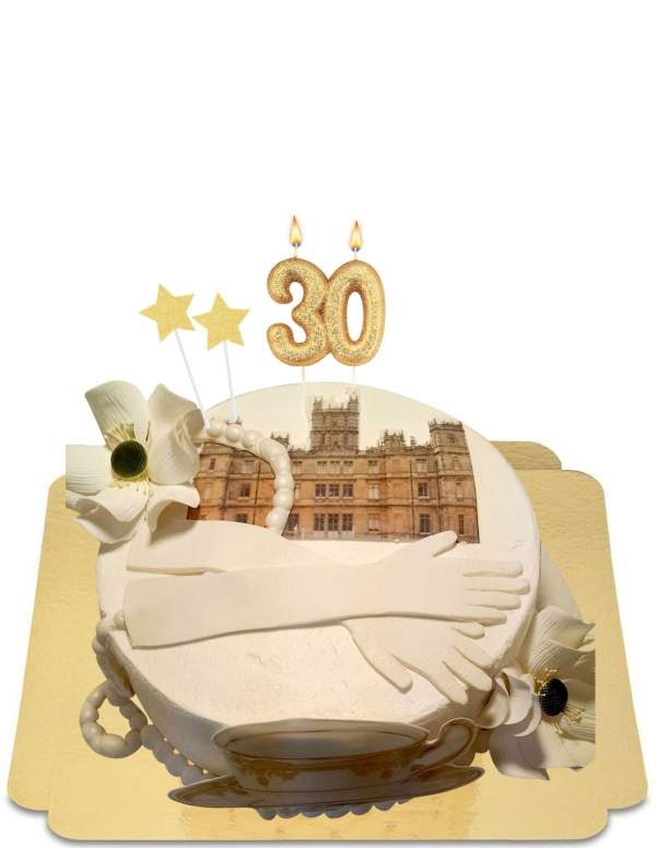  Glutenvrije vintage Downton Abbey-taart - 41