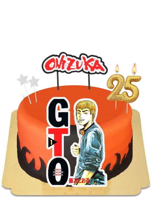  Vegan Onizuka GTO cake, glutenvrij - 83