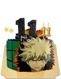 Bakugo granaatappeltaart Boku no hero academia vegan, glutenvrij - 66