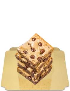  4 "Fudgy" vegan chocolate chip brownies, glutenvrij, suikervrij, lage glycemische index geschikt voor diabetici en - 71