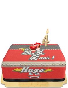 HappyTaart.nl Cars Lightning Mcqueen Cake Eivrij, Vegetarisch en Glutenvrij - 38