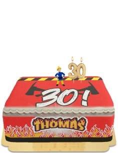 HappyTaart.nl Eivrije, vegetarische en glutenvrije brandweertaart - 26