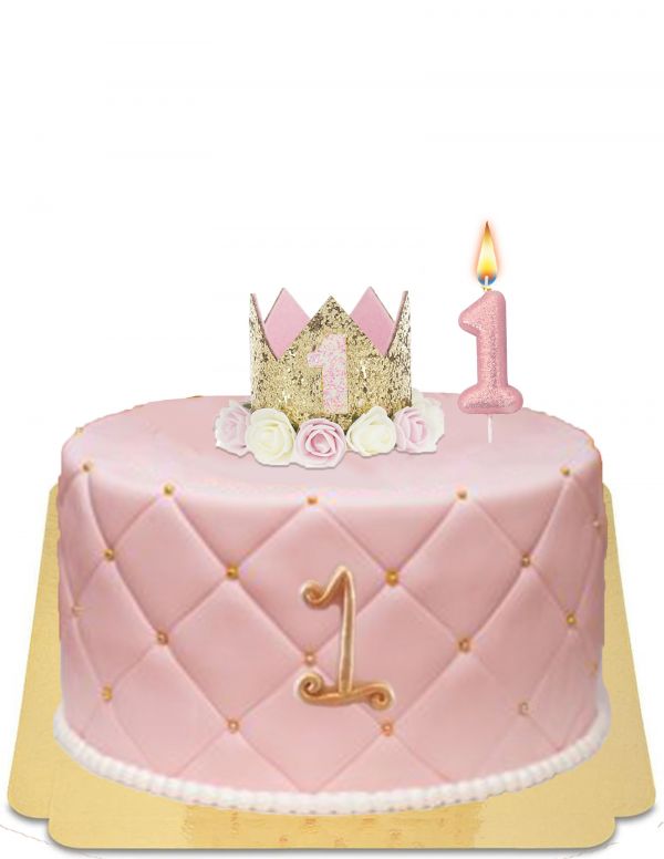  Prinses 1 jaar taart, glutenvrij - 1