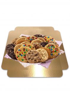 HappyTaart.nl Assortiment van 24 vegan koekjes, low GI suikervrij, biologisch en glutenvrij - 1